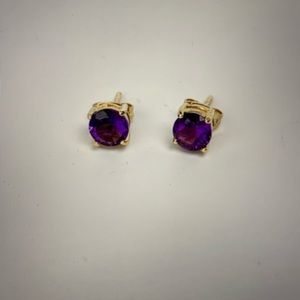 Amethyst Designer Earrings New